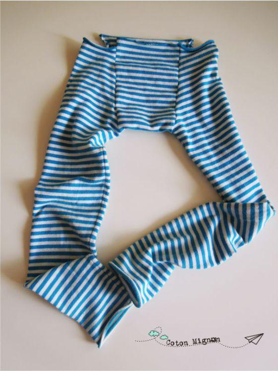 Mangas ensambladas con pieza central leggings