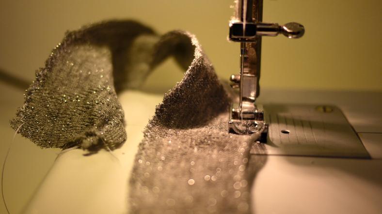 Vestido de fiesta y tocado15