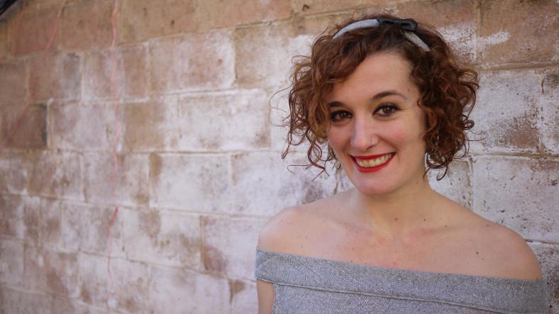 Vestido de fiesta y tocado22