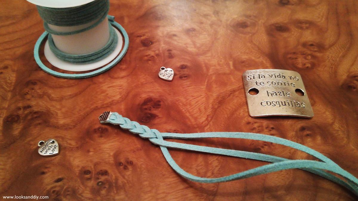 diy pulsera de chapa con mensaje 1