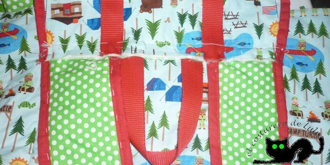 Colocamos la tapa y las asas