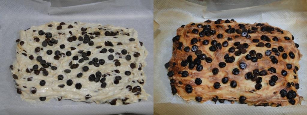 focaccia de chocolate sin azúcar- 3