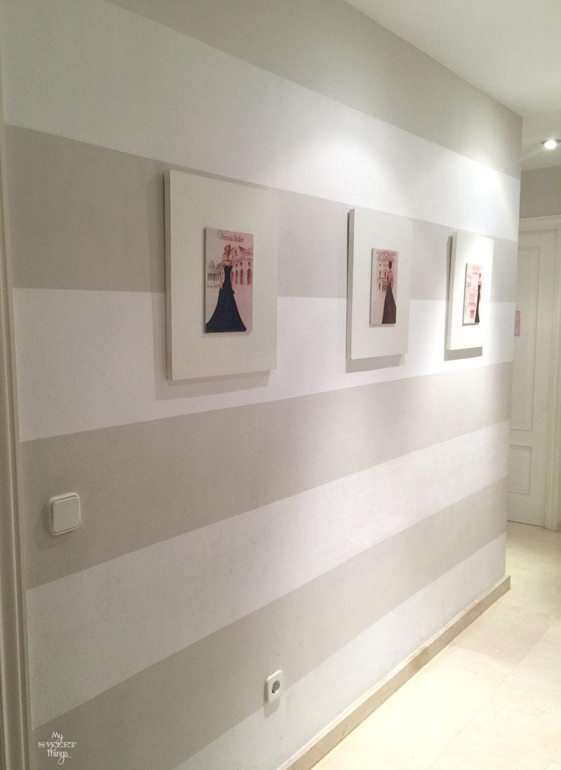 Cómo hacer unos cuadros con madera de desecho de forma fácil y además low cost | Via www.sweethings.net 