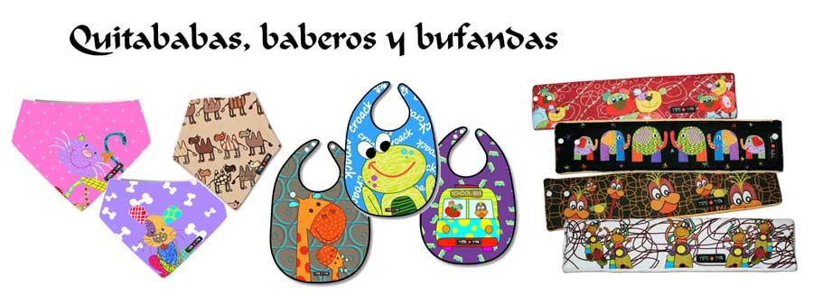 Quitababas, baberos y bufandas