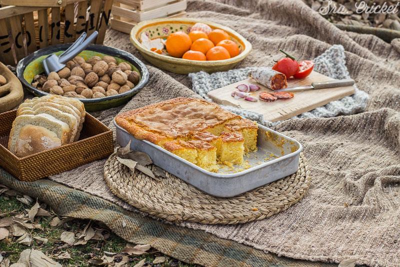 picnic de invierno merienda