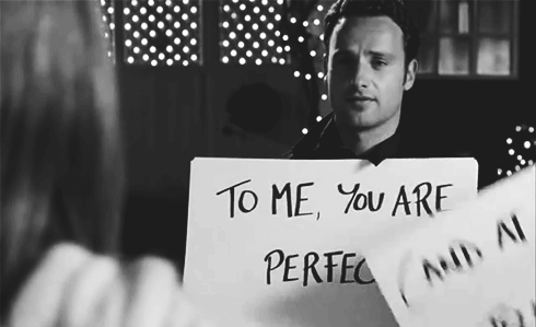 para mi eres perfecta love actually