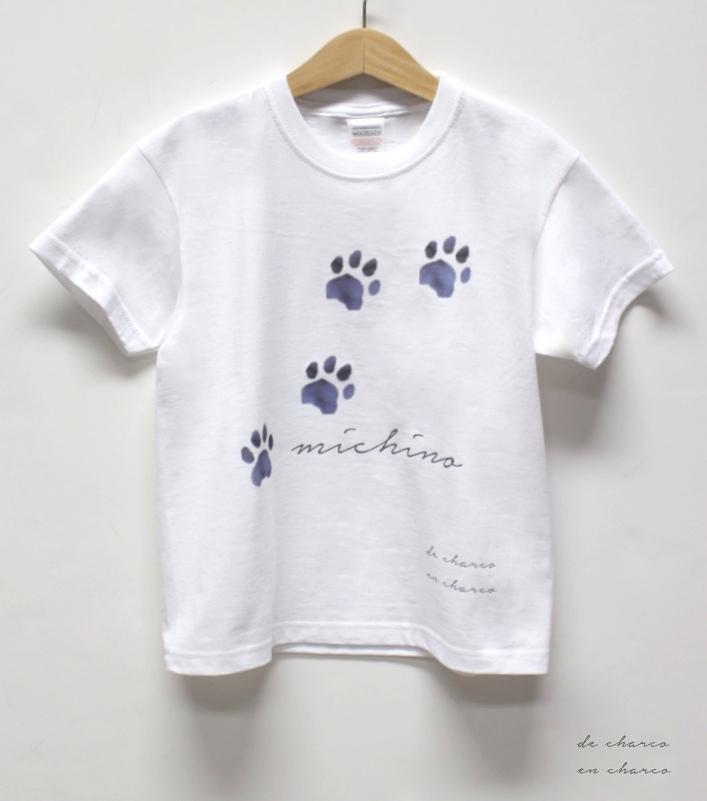camiseta niño michino www.decharcoencharco.com