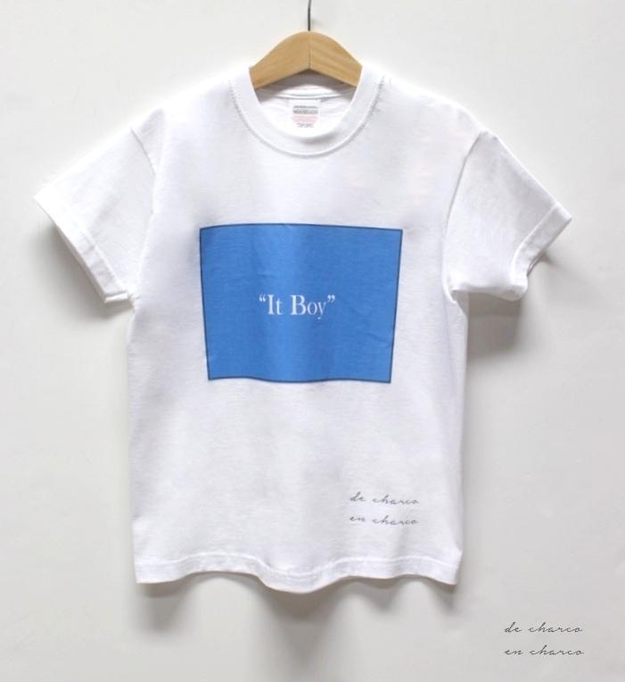 camiseta niño it boy rectangulo www.decharcoencharco.com