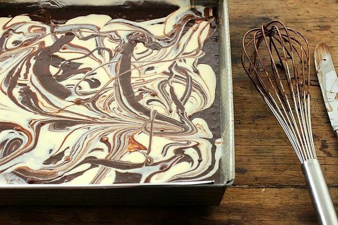 Cheesecake brownies