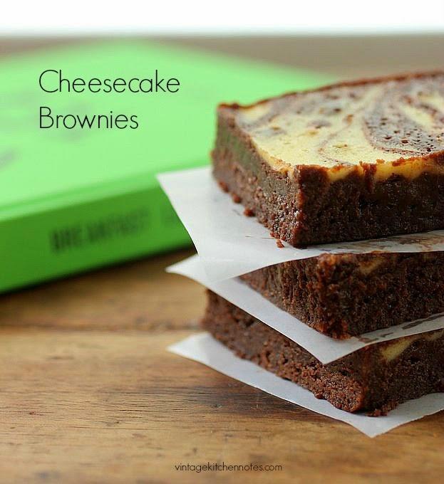 Cheesecake brownies