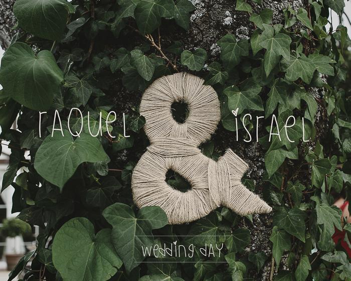 Boda de Israel y Raquel al aire libre en madrid