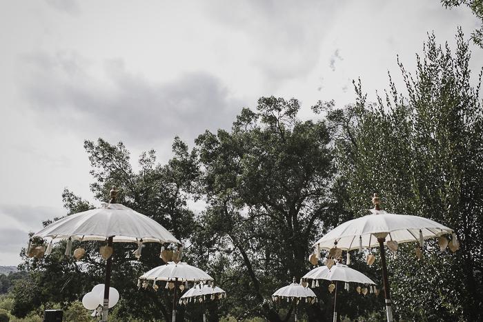 Boda de Israel y Raquel al aire libre en madrid