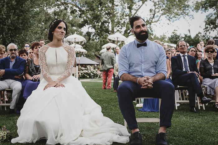 Boda de Israel y Raquel al aire libre en madrid