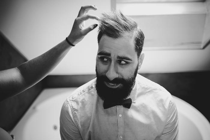 Boda de Israel y Raquel al aire libre en madrid