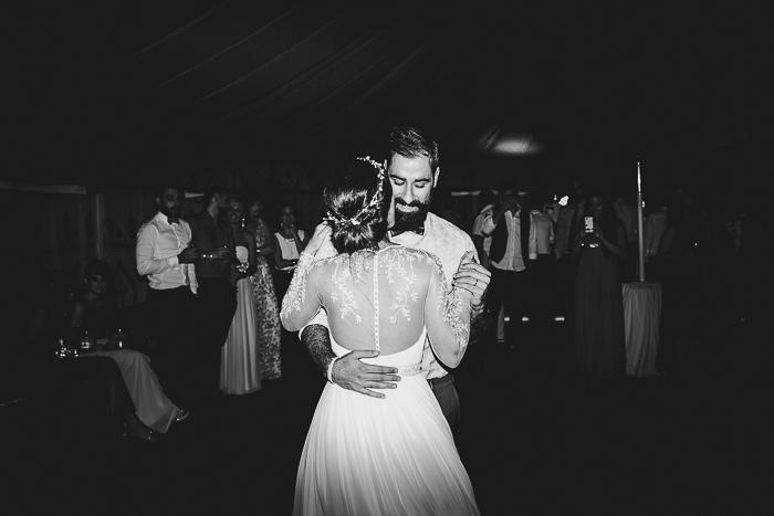 Boda de Israel y Raquel al aire libre en madrid