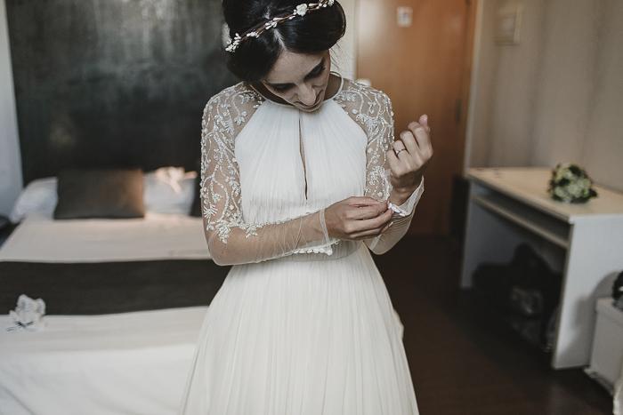 Boda de Israel y Raquel al aire libre en madrid