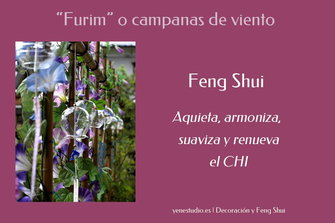 Furim o campanas de viento japonesas Feng Shui