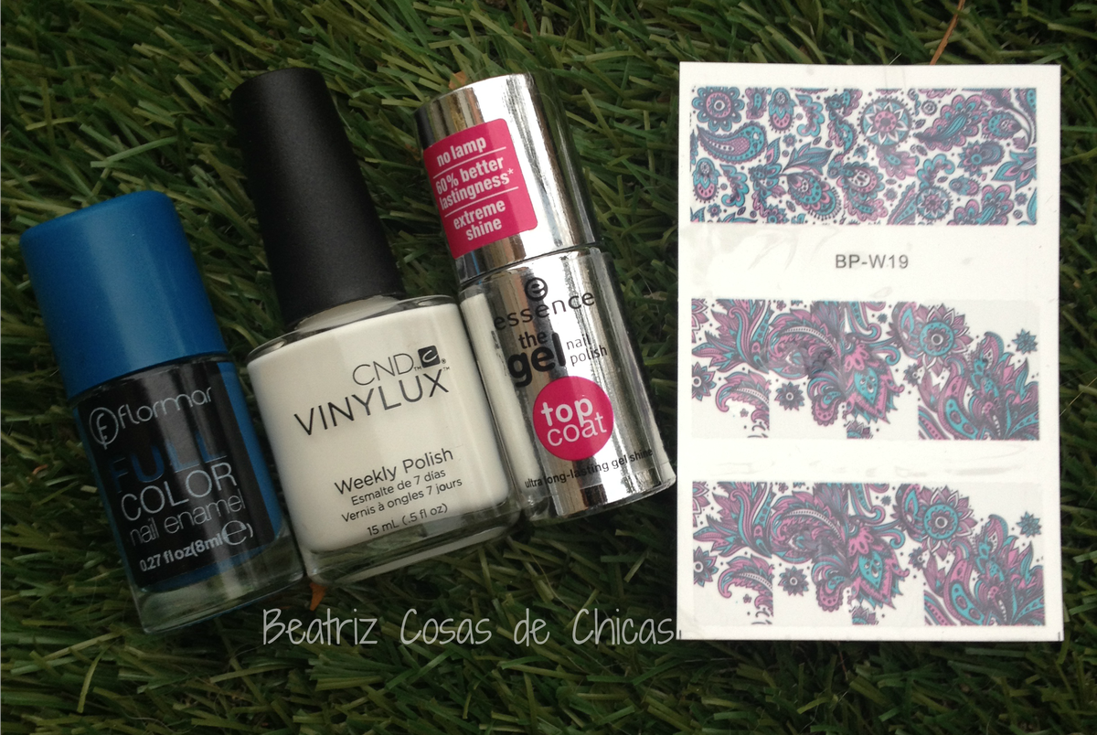 Flormar Fullcolor y Water decals de BornPrettyStore.4