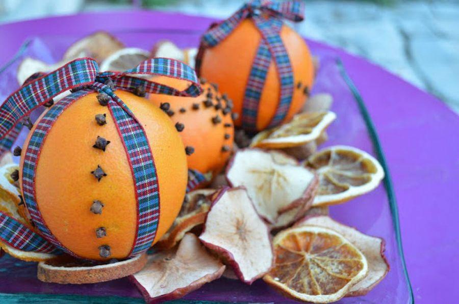 aromatizar y decorar la casa naranja