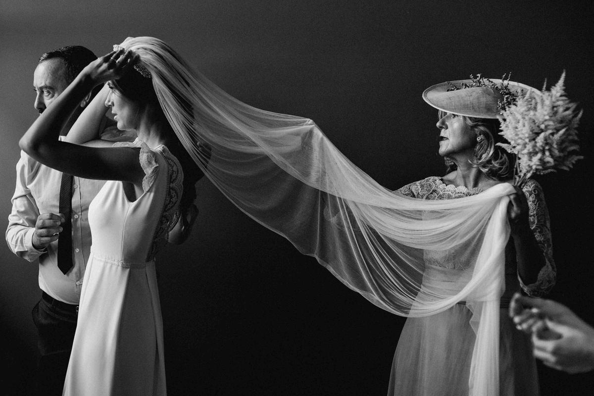 novias con velo bodas