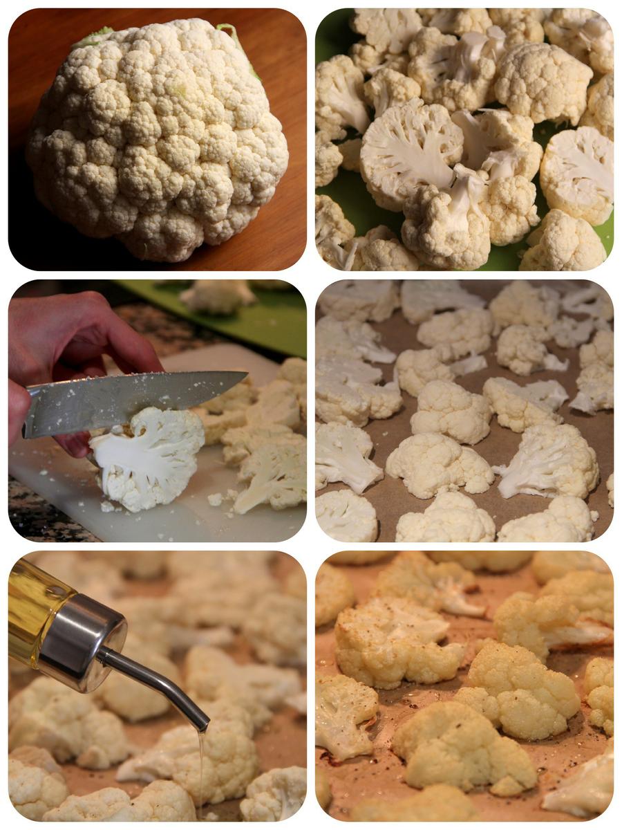 coliflor con parmesano