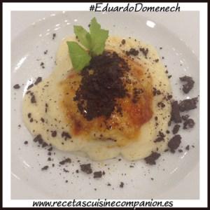 crema catalana con oreo