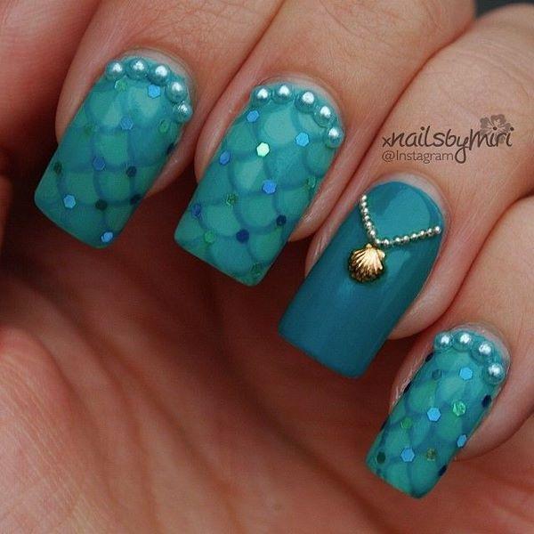 uñas con accesorios 2016