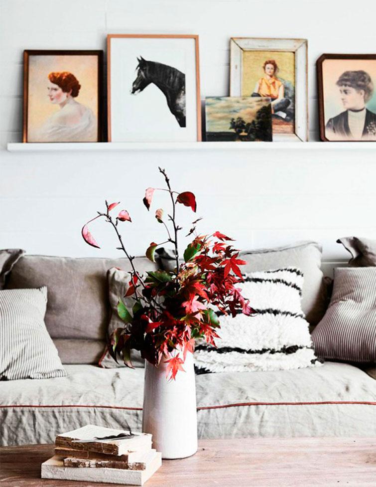 Detalle decoración zona salón