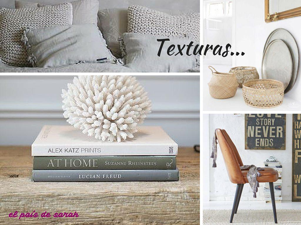 Detalles moodboard de texturas