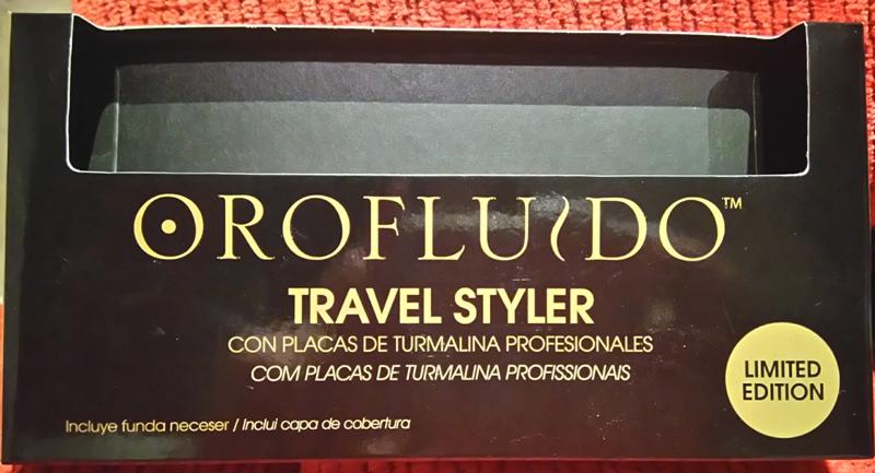 Caja mini plancha de viaje Oro fluido