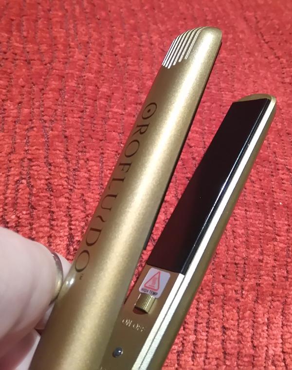 Mini plancha de viaje Oro fluido