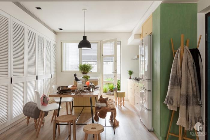 Color y funcionalidad en un apartamento diferente - Blog T&D (11)