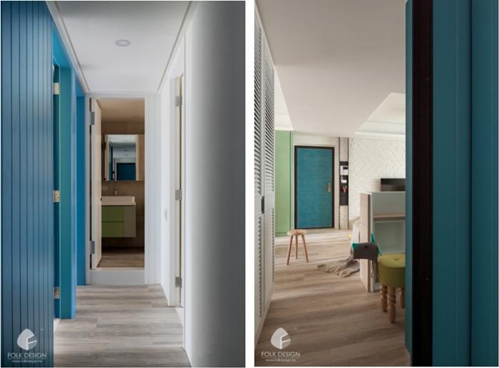 Color y funcionalidad en un apartamento diferente - Blog T&D (21)