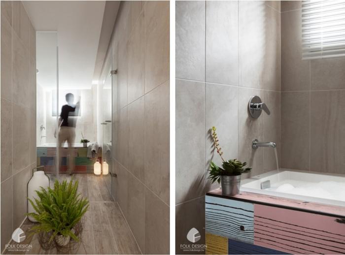 Color y funcionalidad en un apartamento diferente - Blog T&D (23)