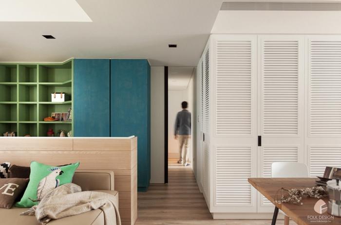 Color y funcionalidad en un apartamento diferente - Blog T&D (13)