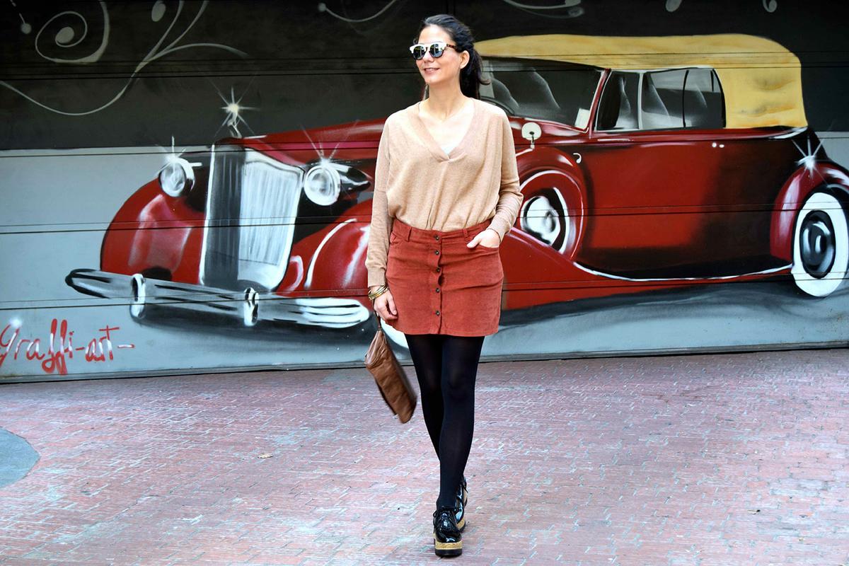 zapatos de cordones con plataforma