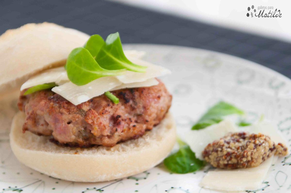 Hamburguesa de cordero