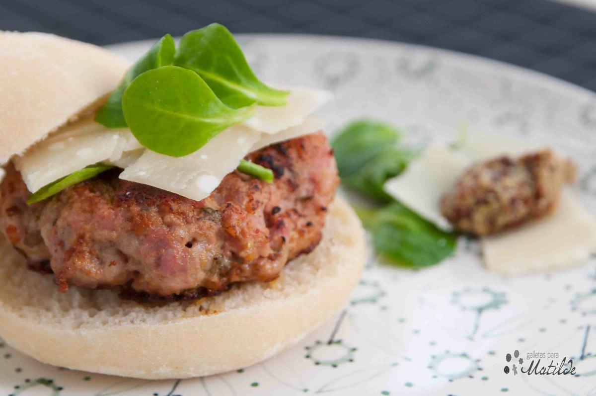 Hamburguesa de cordero