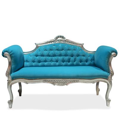 sofa azul