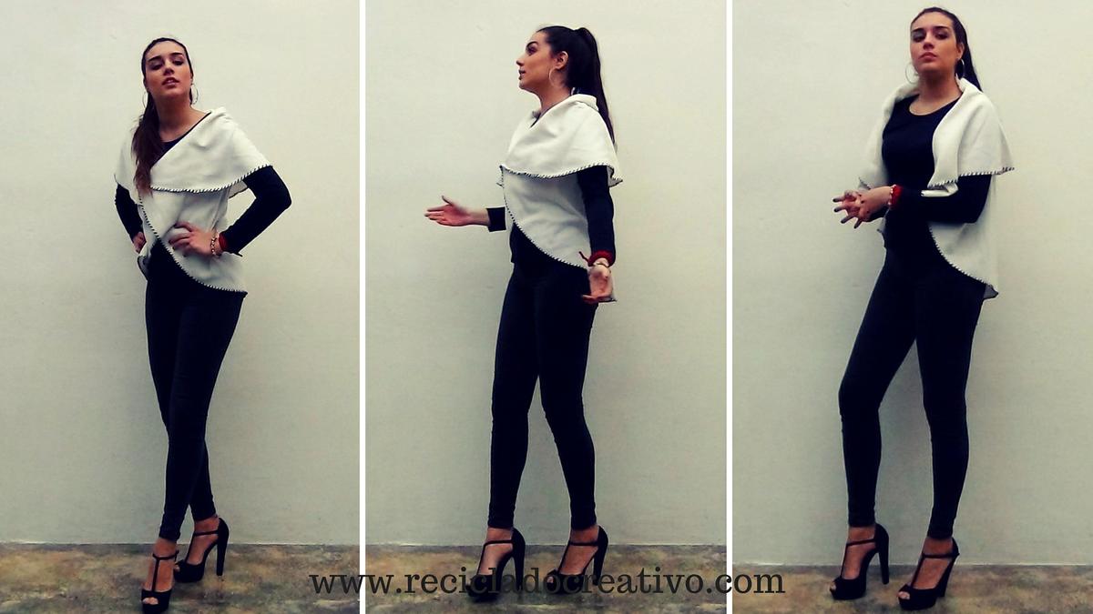 Chaleco circular sin coser - Circular Vest no sew