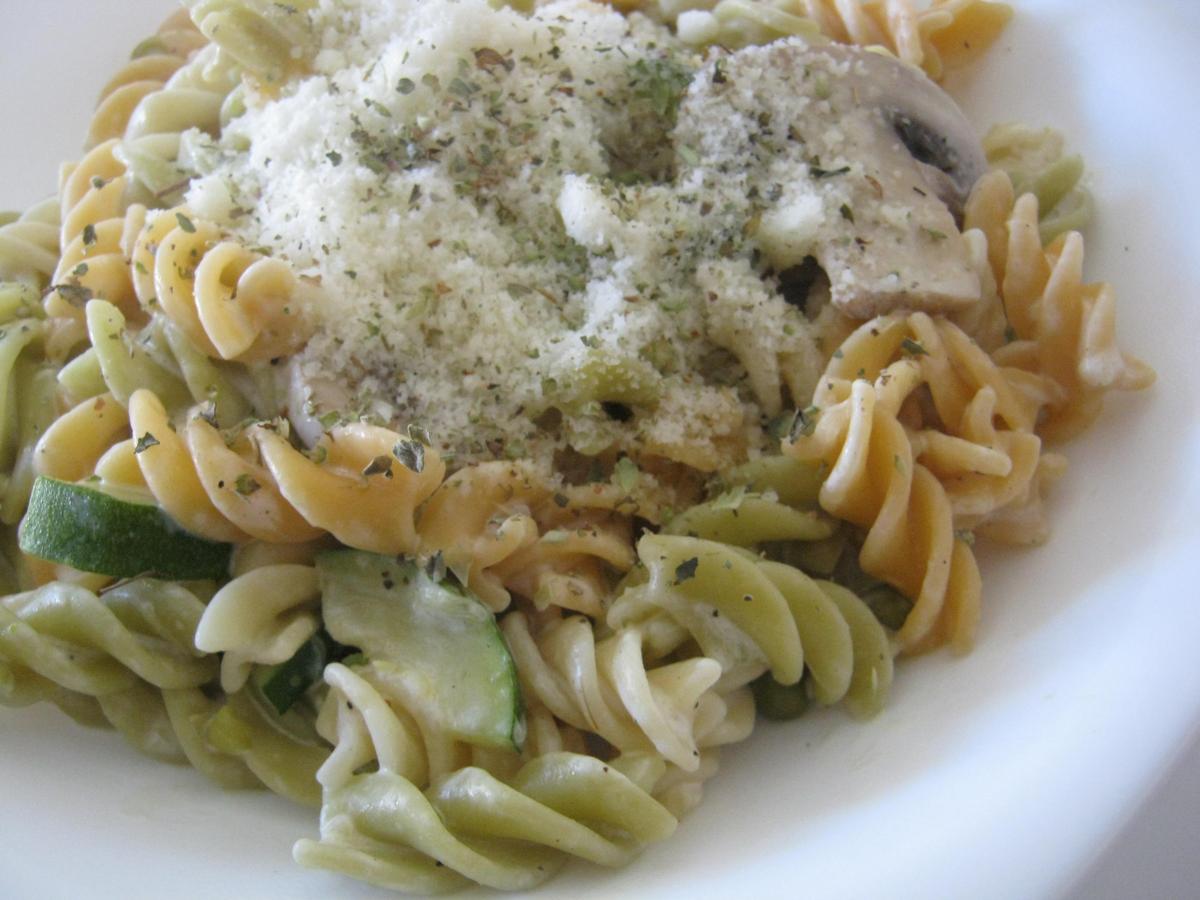 pasta con verdura