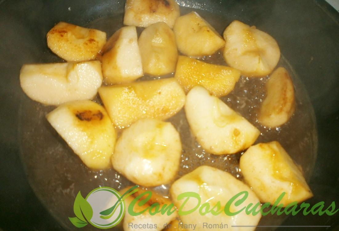 Lomo de cerdo con manzanas