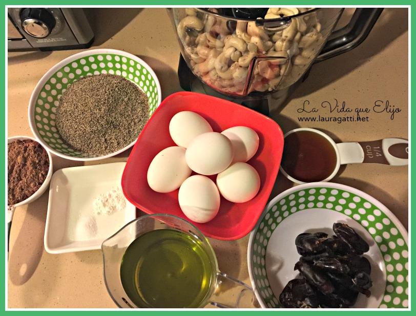 Budín de nueces, chia y chocolate