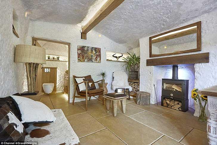 Una original casa estilo Picapiedras en Inglaterra | Decoración