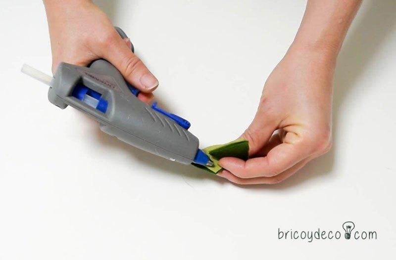 cómo hacer plantas suculentas de fieltro