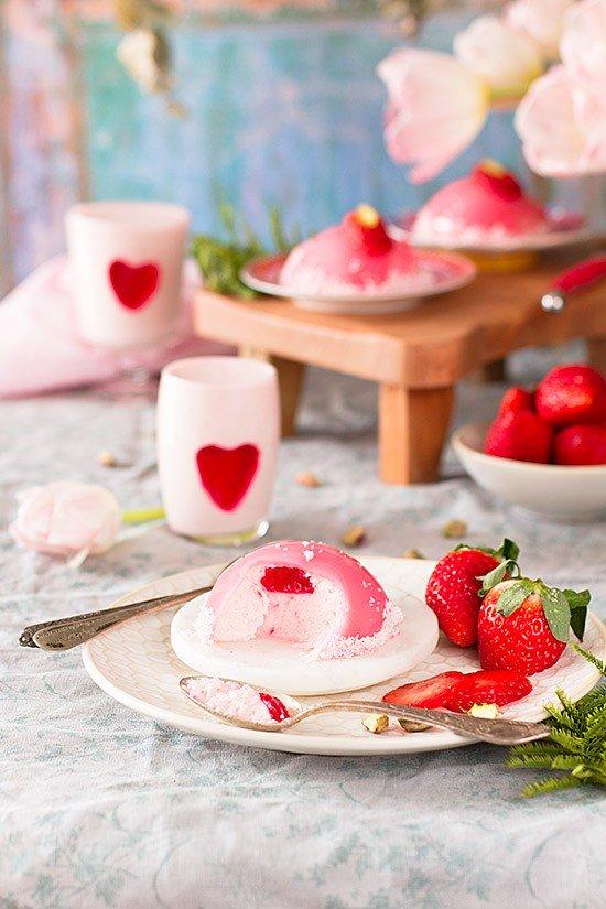 Cómo hacer Mousse de fresa. Receta fácil