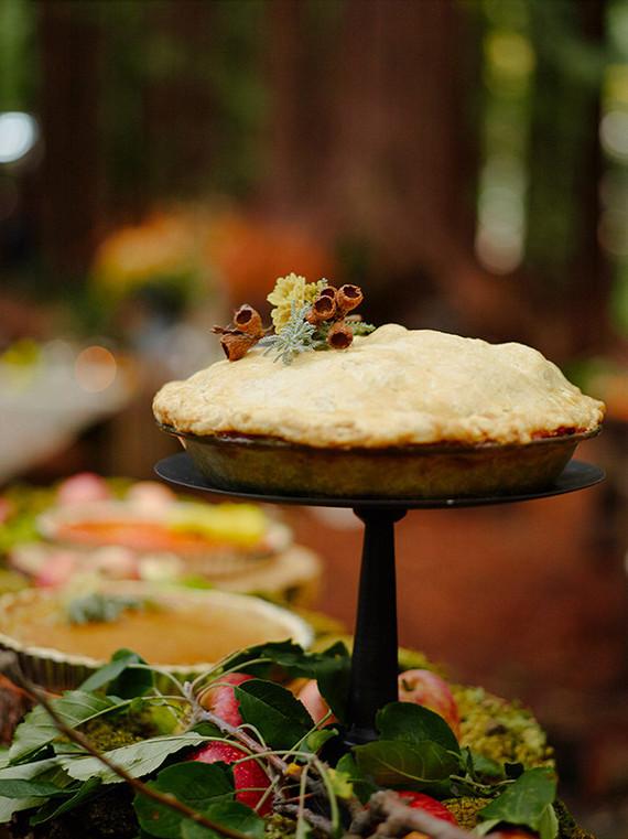 Detalle comida fiesta infantil de inspiración invernal