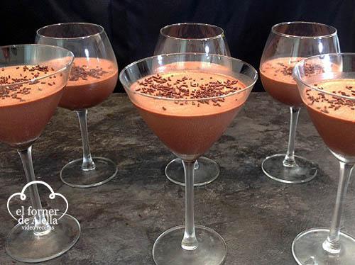 Panacotta de chocolate