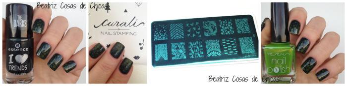 Manicura en Verde de Essence, Yesensy y Curali.4