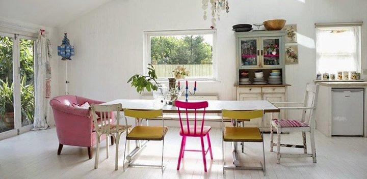 combinar distintos estilos de silla VIII